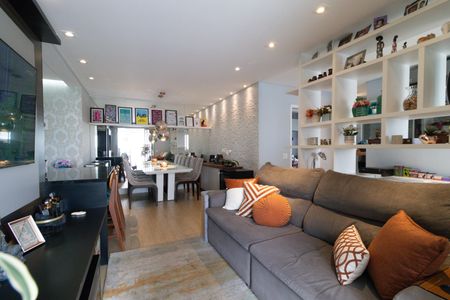 Sala de apartamento à venda com 2 quartos, 87m² em Vila Anastácio, São Paulo