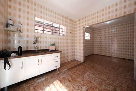 Cozinha de casa para alugar com 1 quarto, 58m² em Jardim Nordeste, São Paulo
