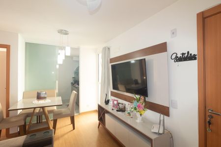 Sala de apartamento para alugar com 2 quartos, 49m² em Campo Grande, Rio de Janeiro