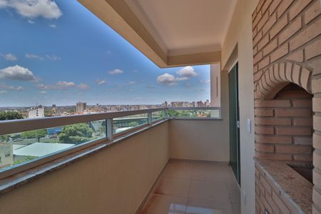 Varanda de apartamento para alugar com 2 quartos, 70m² em Santa Mônica, Uberlândia