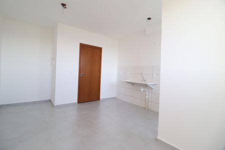 Sala de apartamento para alugar com 2 quartos, 42m² em Jardim Sul, Uberlândia