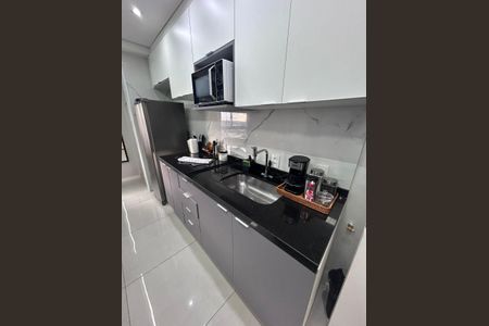 Cozinha de kitnet/studio para alugar com 1 quarto, 28m² em Centro, Mogi das Cruzes