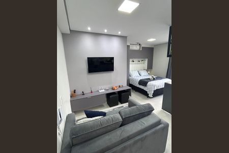 Sala de kitnet/studio para alugar com 1 quarto, 28m² em Centro, Mogi das Cruzes