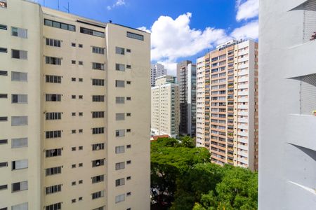 Vista Sala de apartamento para alugar com 1 quarto, 45m² em Campo Belo, São Paulo