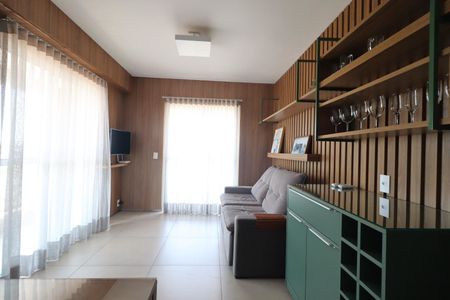 Sala de apartamento para alugar com 2 quartos, 62m² em Jardim Sumare, Ribeirão Preto