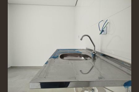 Cozinha de kitnet/studio à venda com 1 quarto, 25m² em Vila Carrão, São Paulo