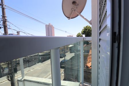 Varanda Quarto 1 suíte de apartamento para alugar com 2 quartos, 52m² em Vila Humaita, Santo André