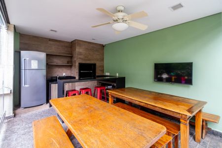 Área comum - Churrasqueira de apartamento à venda com 1 quarto, 40m² em Santo Amaro, São Paulo