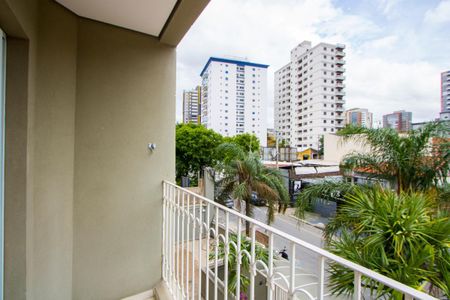 Varanda da sala de apartamento para alugar com 3 quartos, 80m² em Jardim, Santo André