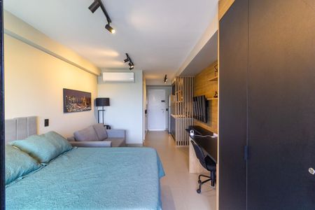Quarto de apartamento à venda com 1 quarto, 33m² em Vila Cordeiro, São Paulo