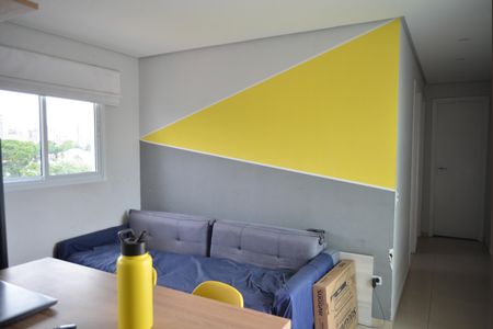 Sala de apartamento à venda com 2 quartos, 120m² em Vila Guiomar, Santo André