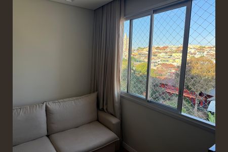 Sala  de apartamento à venda com 2 quartos, 50m² em Campo Alegre, Belo Horizonte