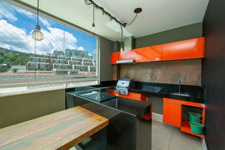 VARANDA de apartamento à venda com 3 quartos, 83m² em Buritis, Belo Horizonte