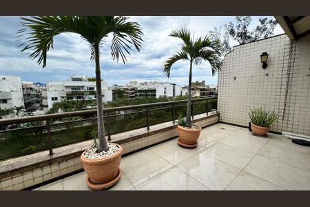 Varanda de apartamento à venda com 3 quartos, 240m² em Recreio dos Bandeirantes, Rio de Janeiro
