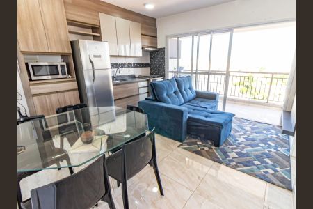 Sala/Cozinha de apartamento para alugar com 2 quartos, 45m² em Vila Invernada, São Paulo