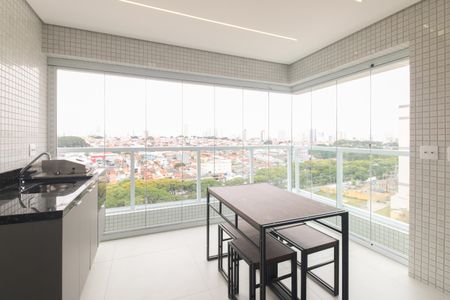 Varanda Gourmet  de apartamento à venda com 2 quartos, 81m² em Cidade Mãe do Céu, São Paulo