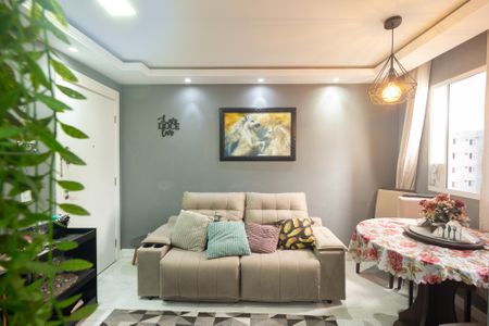 Sala de apartamento para alugar com 2 quartos, 44m² em Campo Grande, Rio de Janeiro