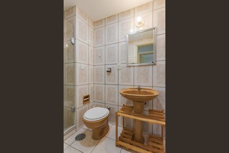 Banheiro de apartamento para alugar com 1 quarto, 50m² em Centro Histórico, Porto Alegre