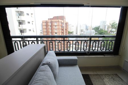 Sala de apartamento para alugar com 1 quarto, 45m² em Vila Adyana, São José dos Campos
