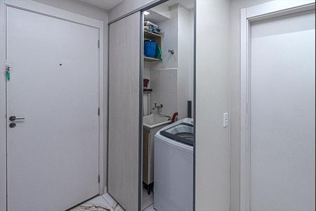 sala, cozinha e área de serviço compartilhadas_6 de apartamento para alugar com 1 quarto, 29m² em Sacoma, São Paulo
