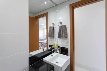 Apartamento à venda com 85m², 3 quartos e 2 vagasBanheiro social 