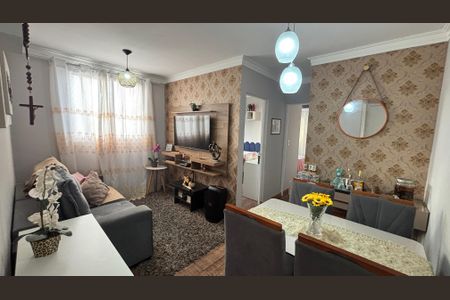 Sala - Sala de Jantar  de apartamento à venda com 2 quartos, 48m² em Vila Bela Vista, Santo André