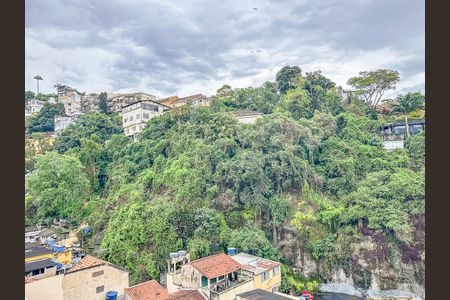 Vista da Sala de kitnet/studio para alugar com 1 quarto, 25m² em Santa Teresa, Rio de Janeiro