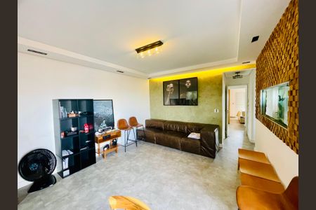 Sala de apartamento à venda com 3 quartos, 91m² em Vila Augusta, Guarulhos