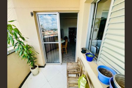 Varanda da Sala de apartamento à venda com 3 quartos, 91m² em Vila Augusta, Guarulhos