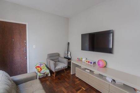 Sala de apartamento à venda com 3 quartos, 90m² em Cidade Nova, Belo Horizonte