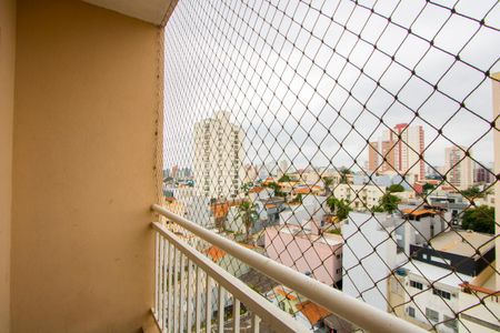 Varanda da sala de apartamento para alugar com 2 quartos, 59m² em Vila Príncipe de Gales, Santo André