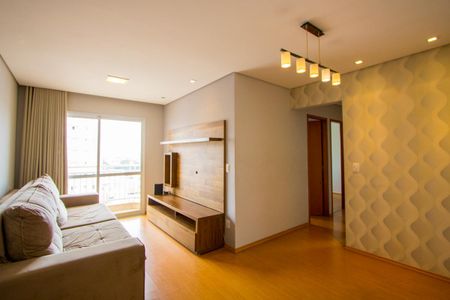 Sala de apartamento para alugar com 2 quartos, 59m² em Vila Príncipe de Gales, Santo André