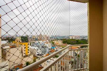 Varanda da sala de apartamento para alugar com 2 quartos, 59m² em Vila Príncipe de Gales, Santo André