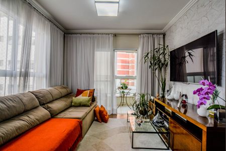 Sala de apartamento à venda com 3 quartos, 131m² em Jardim Bela Vista, Santo André