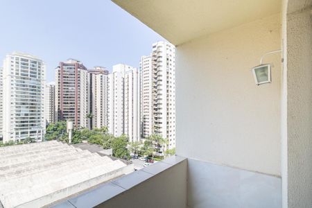 Varanda de apartamento para alugar com 1 quarto, 42m² em Indianópolis, São Paulo