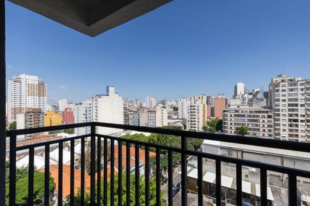 Varanda da Sala de apartamento para alugar com 2 quartos, 38m² em Campos Elíseos, São Paulo