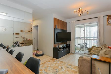 Sala de apartamento à venda com 3 quartos, 71m² em Vila Sonia do Taboao, Taboão da Serra