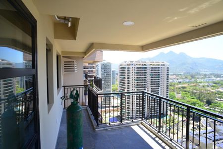 Varanda de apartamento para alugar com 2 quartos, 84m² em Barra da Tijuca, Rio de Janeiro