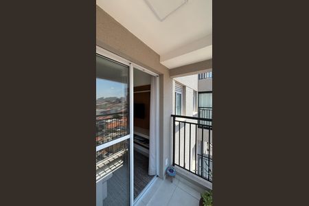 Sala - Sala de Jantar Varanda de apartamento à venda com 2 quartos, 47m² em Campestre, Santo André