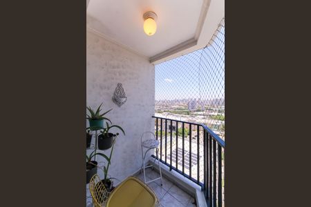 Varanda de apartamento à venda com 2 quartos, 53m² em Parque da Mooca, São Paulo