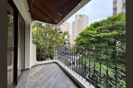 Varanda de apartamento para alugar com 4 quartos, 160m² em Indianópolis, São Paulo