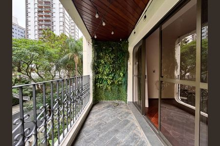 Varanda de apartamento para alugar com 4 quartos, 160m² em Indianópolis, São Paulo