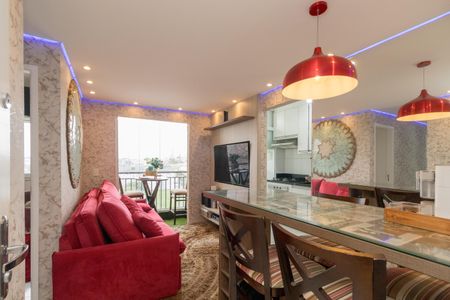 Sala de apartamento para alugar com 2 quartos, 47690m² em Jardim Vila Formosa, São Paulo