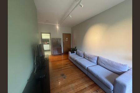 Sala de apartamento para alugar com 3 quartos, 110m² em Estoril, Belo Horizonte