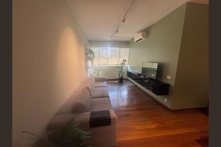 Sala de apartamento para alugar com 3 quartos, 110m² em Estoril, Belo Horizonte