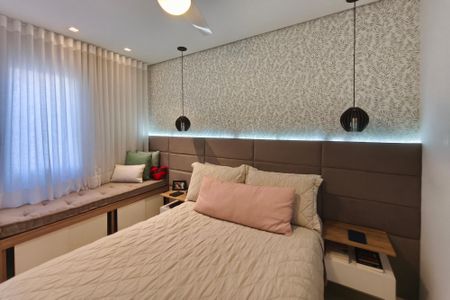Quarto Suíte de apartamento à venda com 2 quartos, 68m² em Ponte Preta, Campinas