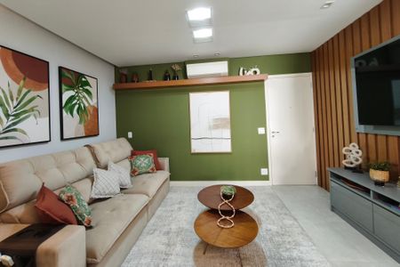 Sala de apartamento à venda com 2 quartos, 68m² em Ponte Preta, Campinas