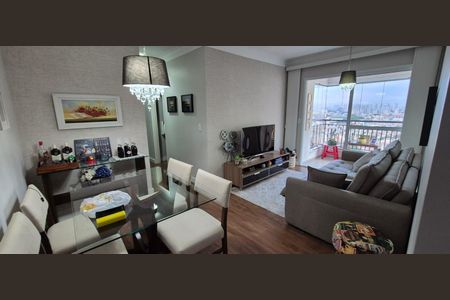 Sala de apartamento à venda com 2 quartos, 63m² em Olímpico, São Caetano do Sul