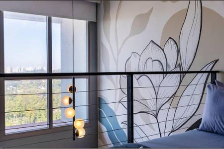 Quarto de apartamento para alugar com 1 quarto, 35m² em Jardim das Acacias, São Paulo