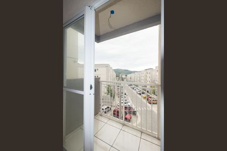 Varanda da Sala de apartamento para alugar com 2 quartos, 43m² em Campo Grande, Rio de Janeiro